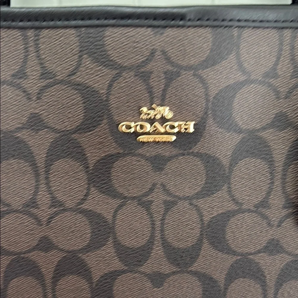 Coach Brown Tote Bag - Picture 5 of 7